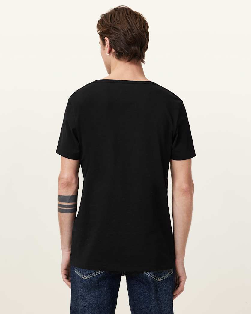 Faris Scoop Neck Slim Fit T-Shirt
