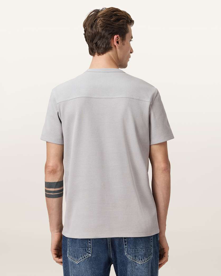 Ellis Waffle Texture Crew Neck T-Shirt