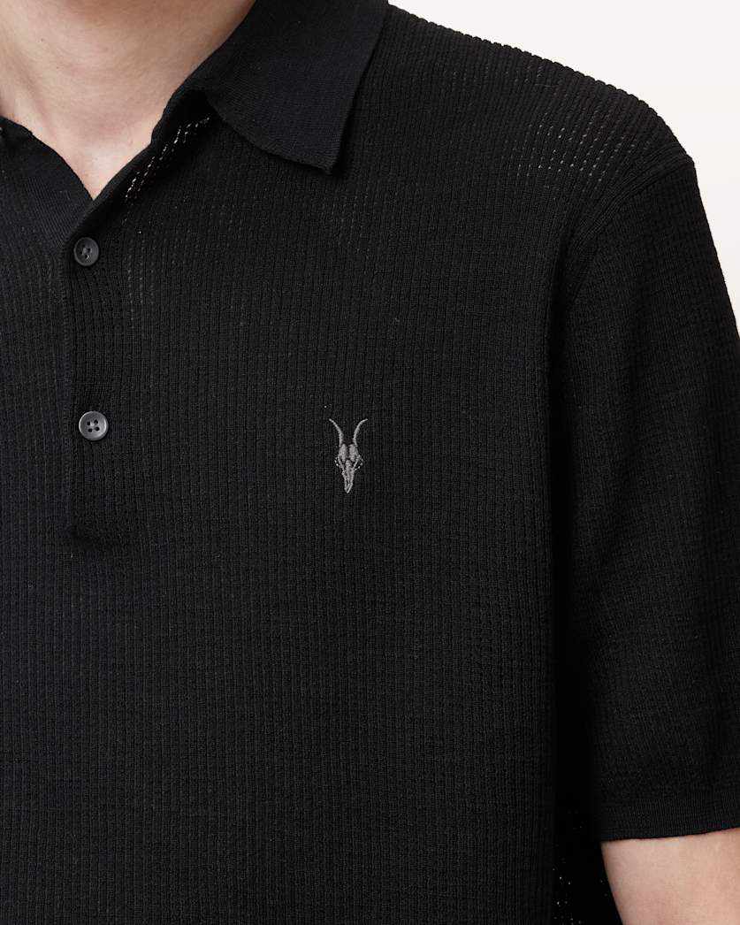 Aubrey Ramskull Short Sleeve Polo Shirt
