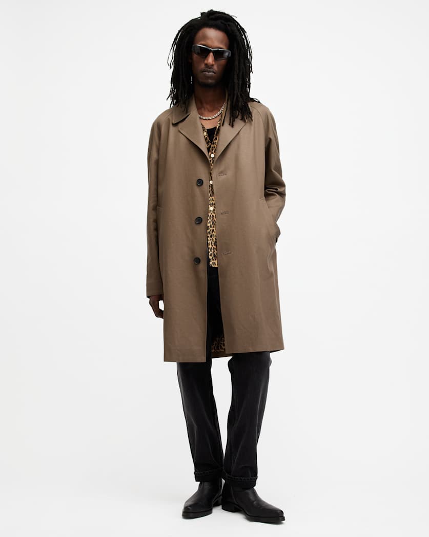 Montell Relaxed Fit Mac Overcoat