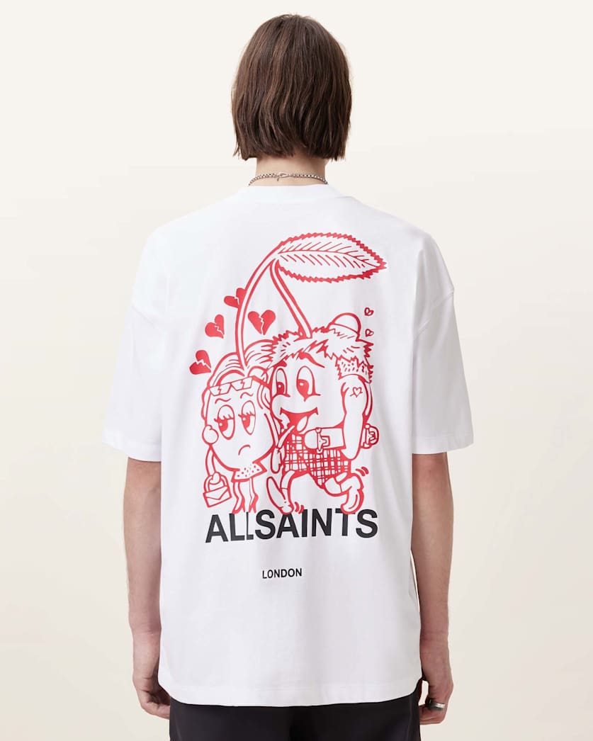 Break Up Oversized Crew Neck T-Shirt