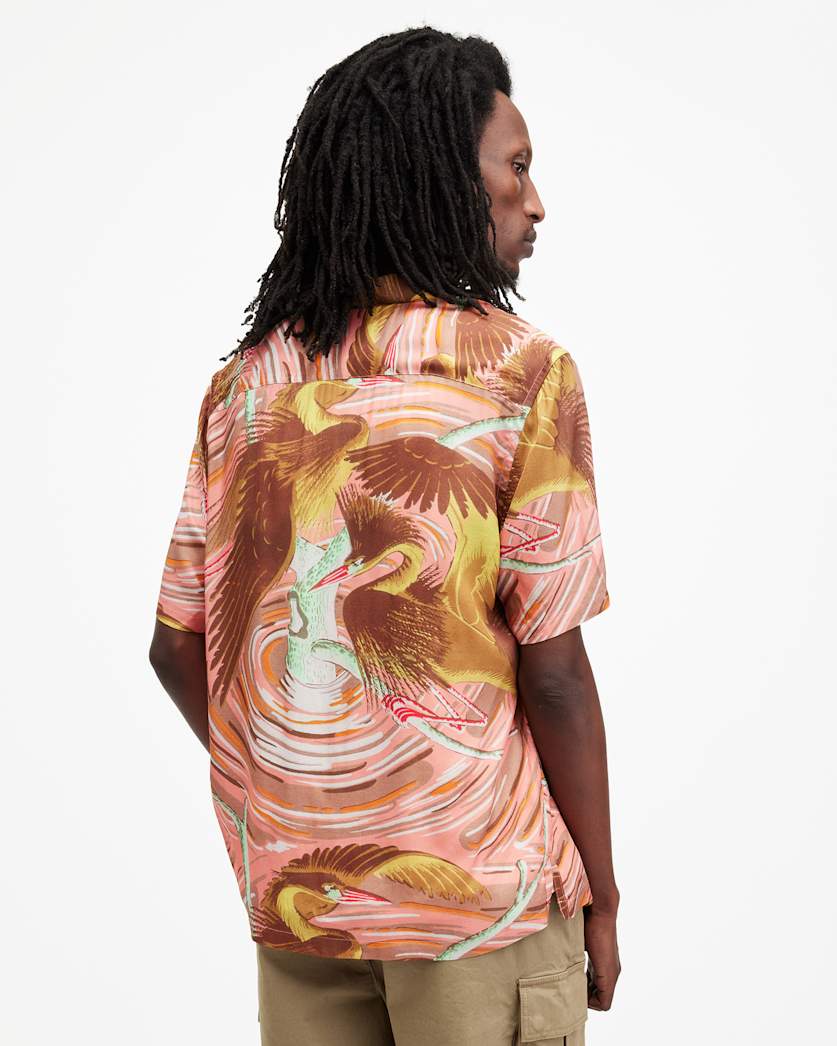 Matsuri Floral Print Relaxed Fit Shirt