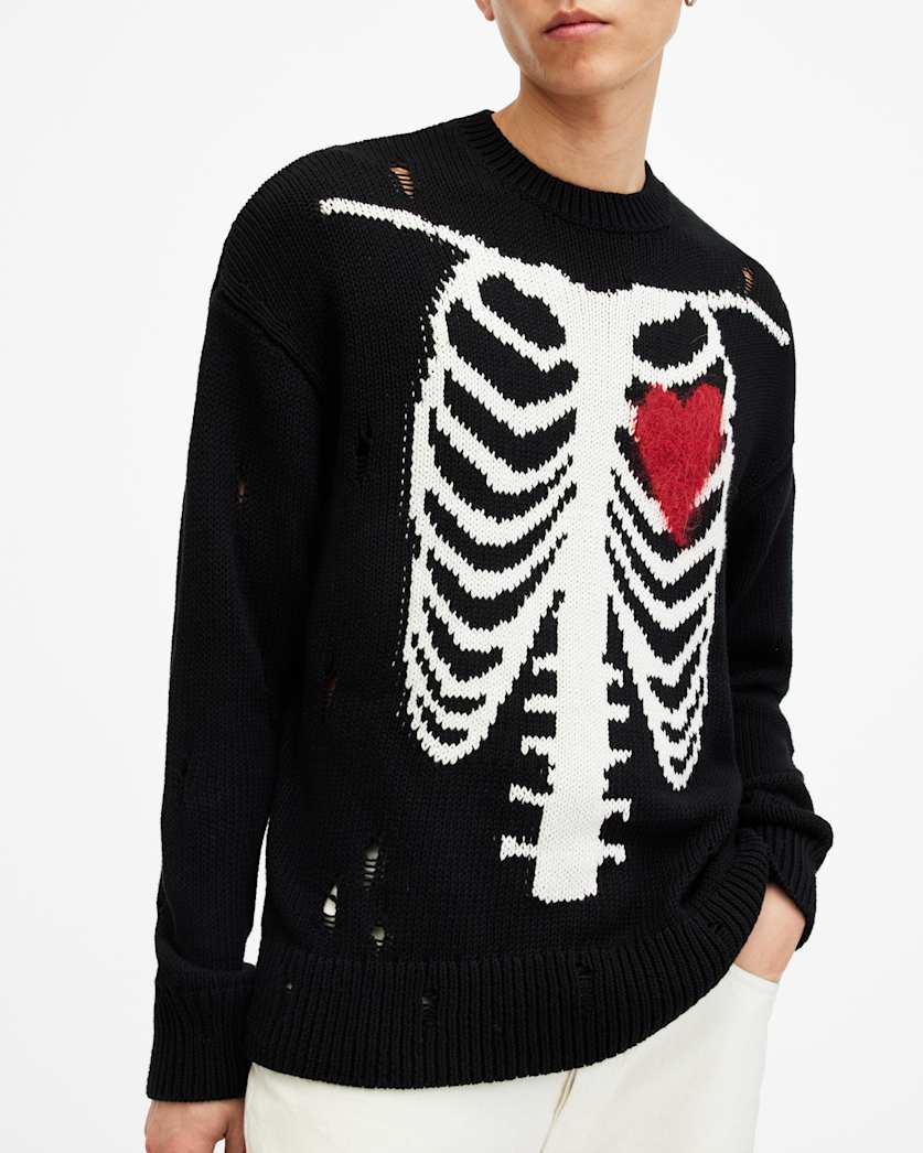 Heart Cage Oversized Jumper