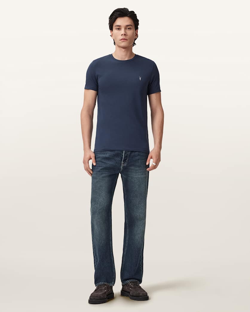 Tonic Crew Neck Slim Ramskull T-Shirt