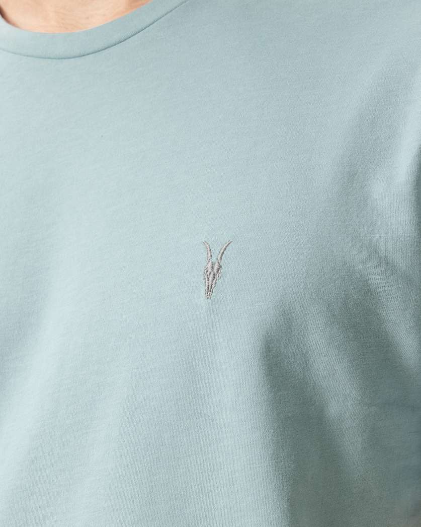 Brace Brushed Cotton Crew Neck T-Shirt