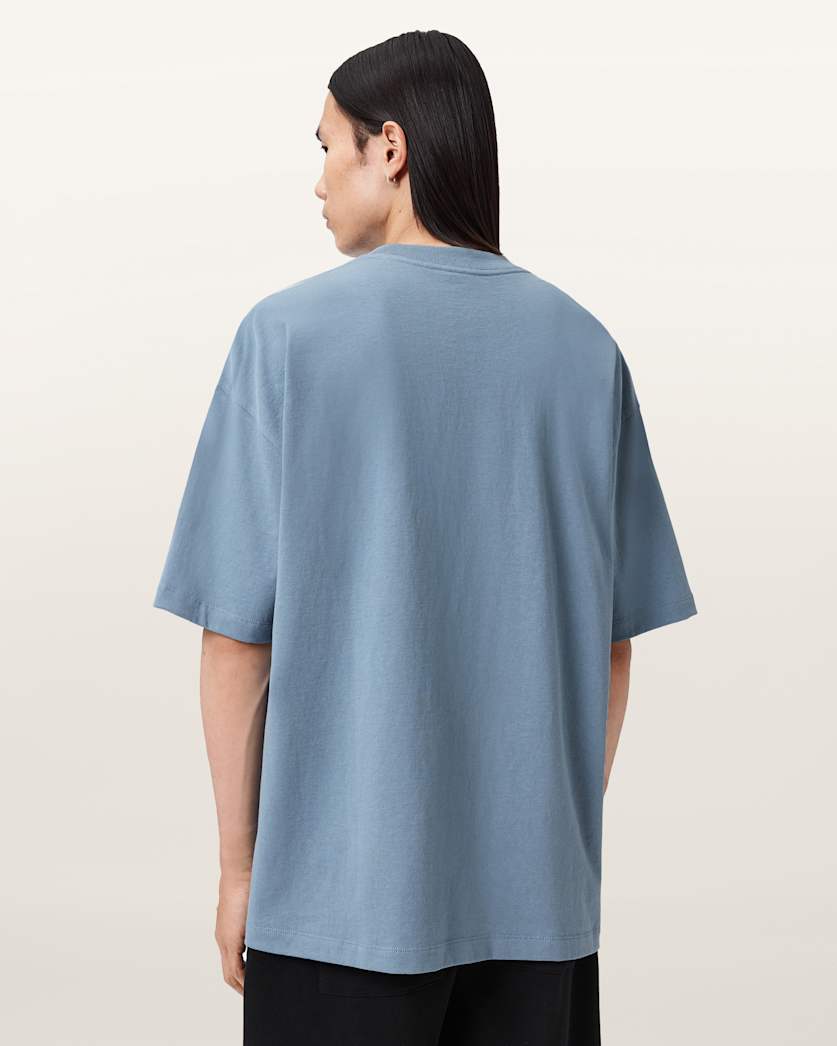 Xander Flocked Logo Oversized T-Shirt