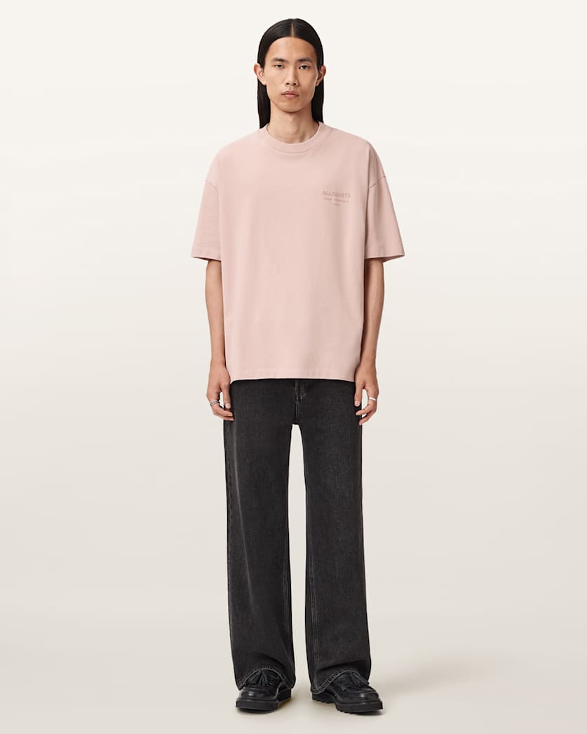 Xander Flocked Logo Oversized T-Shirt