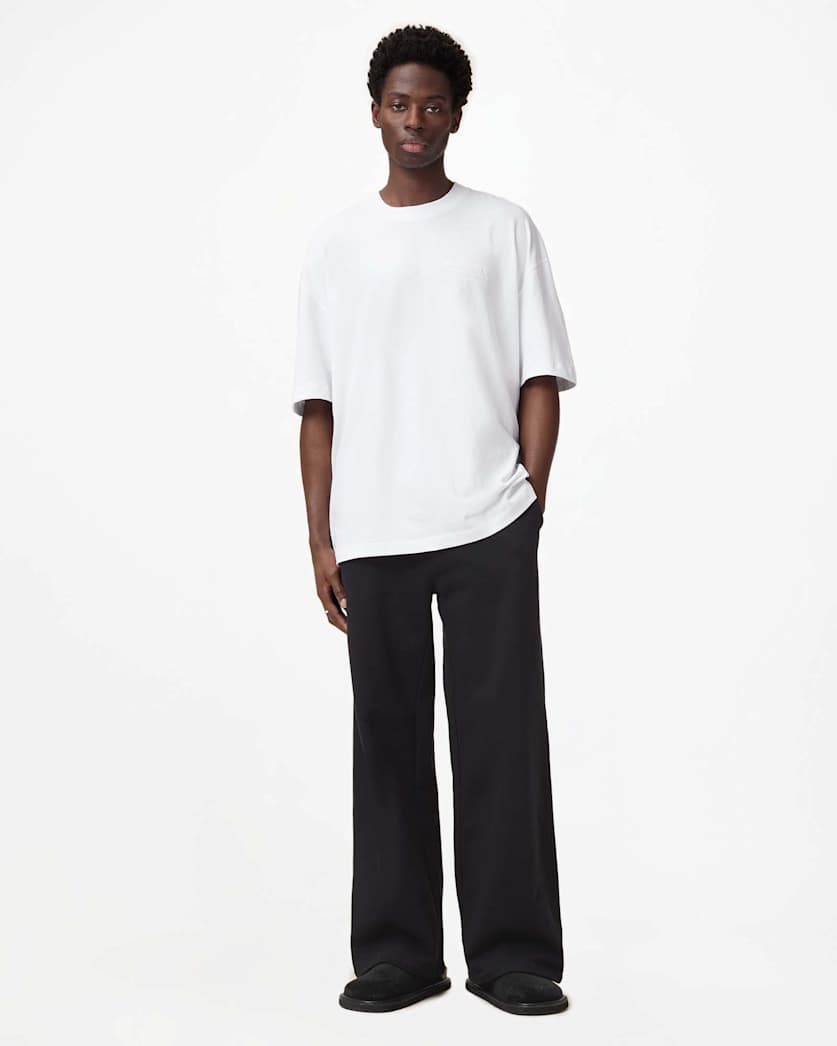 Xander Flocked Logo Oversized T-Shirt