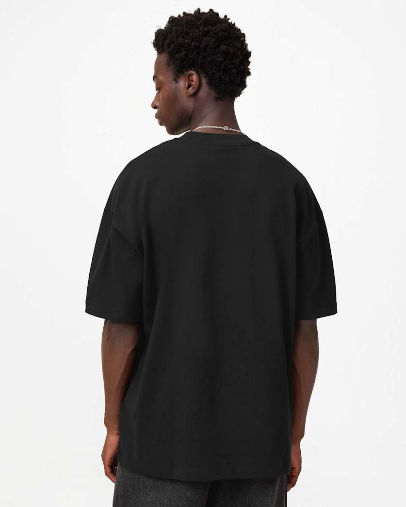 Xander Flocked Logo Oversized T-Shirt