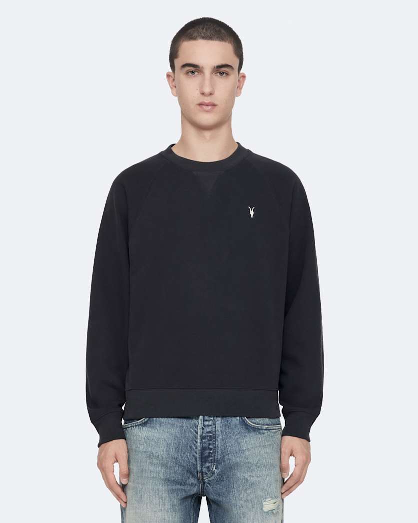 Ramskull cotton raglan sweatshirt