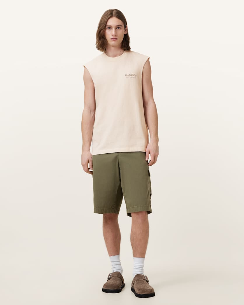 Underground Sleeveless Crew Neck T-Shirt