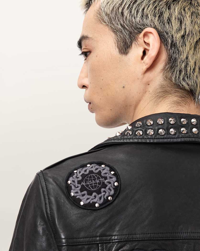 Cole Leather Biker Jacket