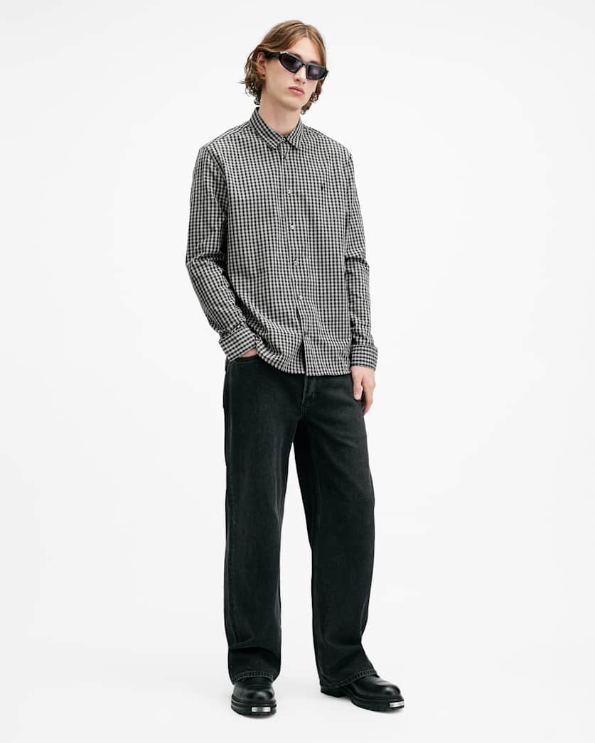 Neo Checked Ramskull Relaxed Fit Shirt