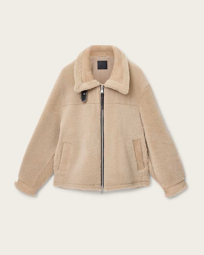 Vernon Oversized Shearling Jacket