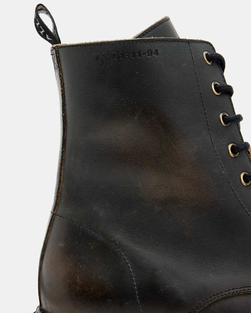 Tobias Lace Up Leather Boots