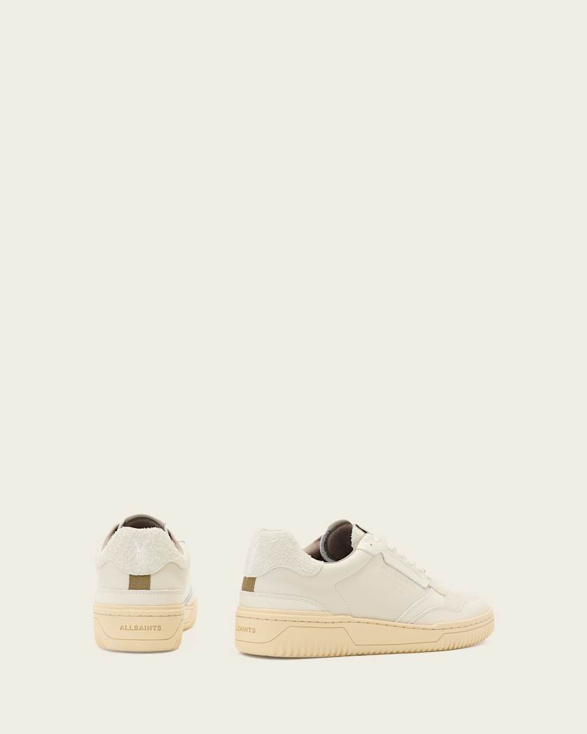 Regan Leather Low Top Trainers