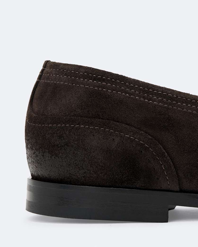 Jules Hand-Stitched Suede Loafers