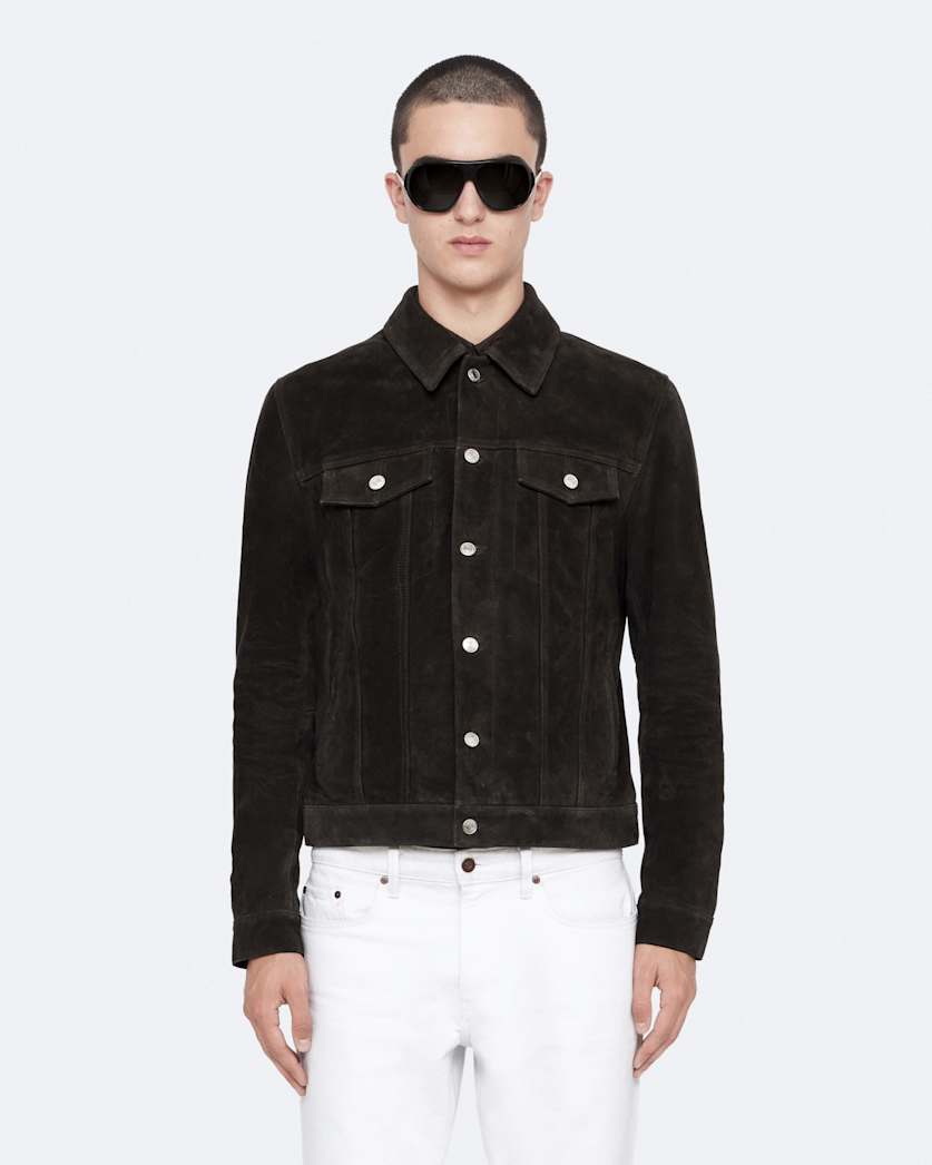 Chaiyo suede trucker jacket