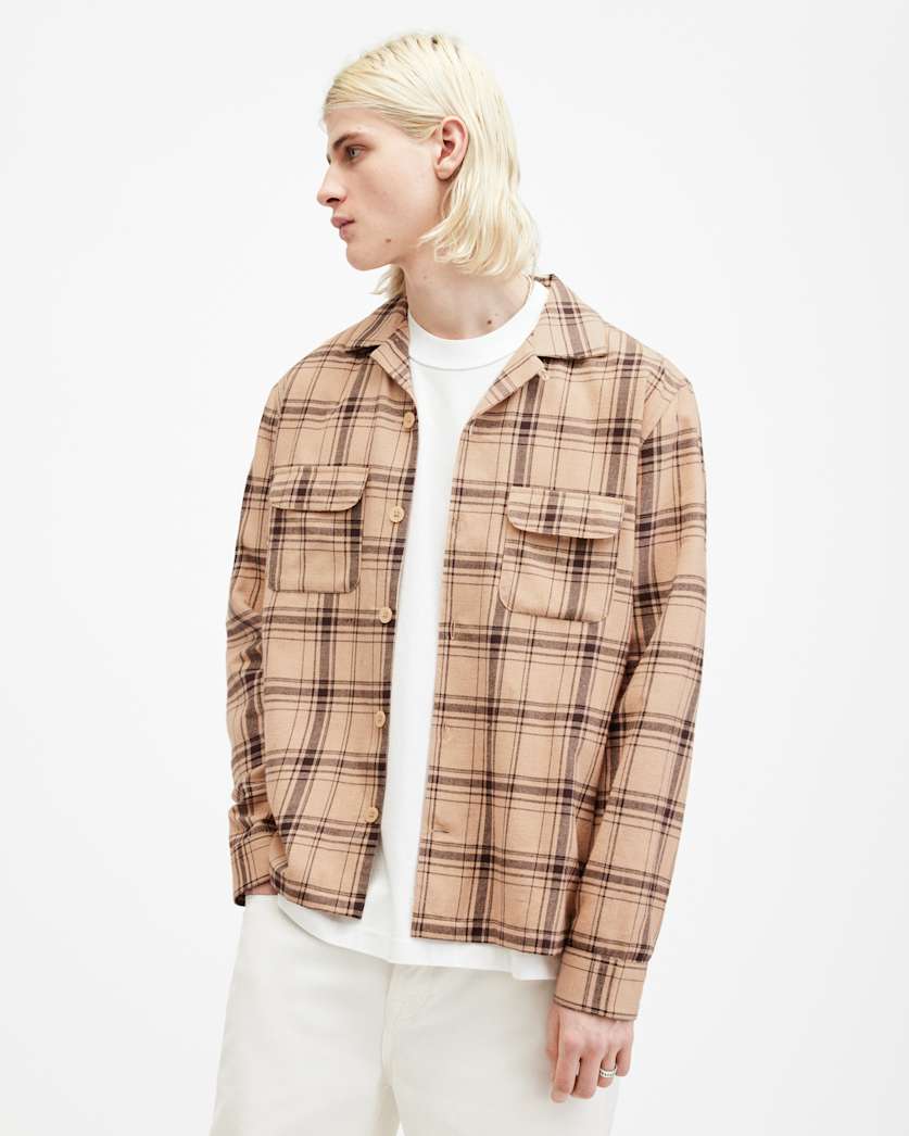 Wendel Checked Relaxed Fit Shirt