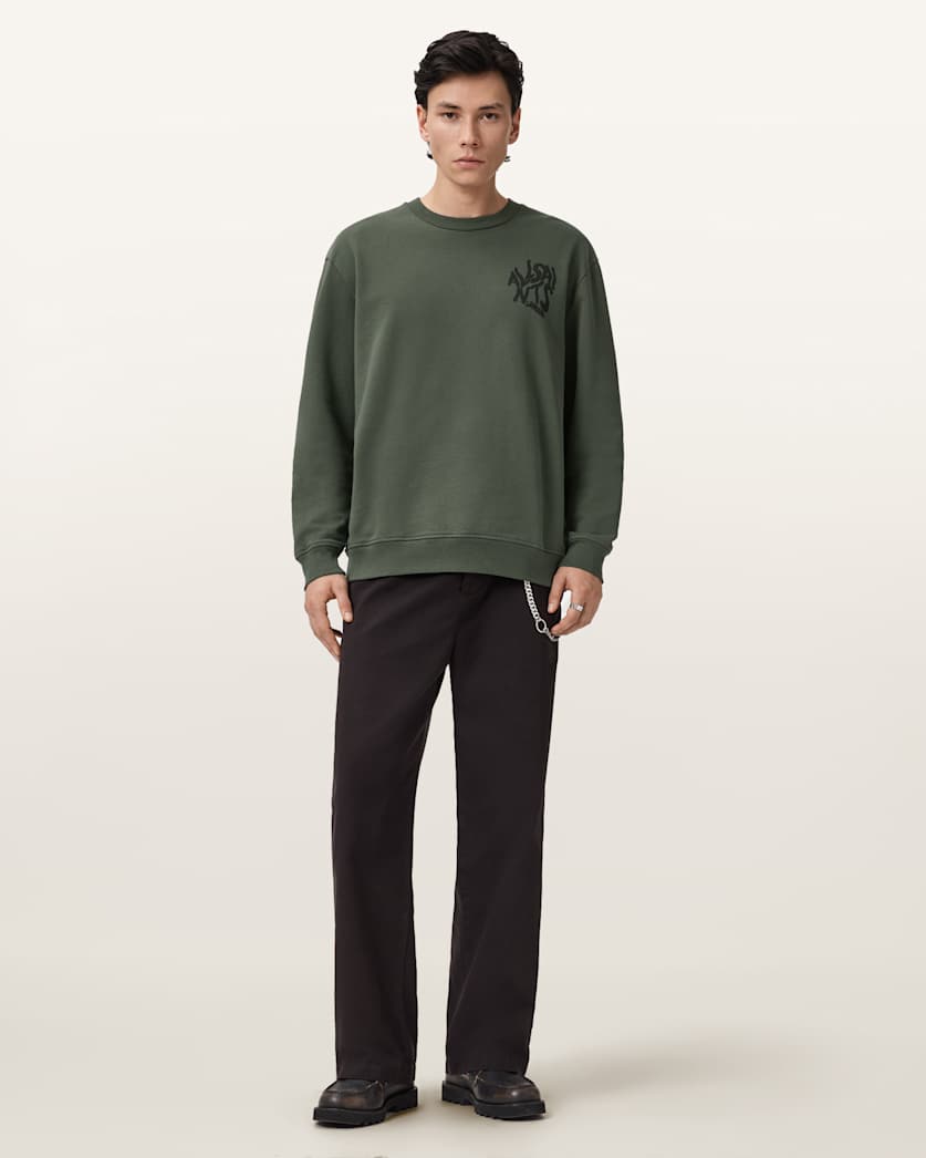 Orlando Oversized Crew Neck Sweatshirt