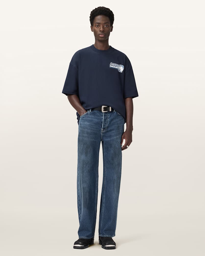 Williams X AllSaints Burnout Crew Neck T-Shirt