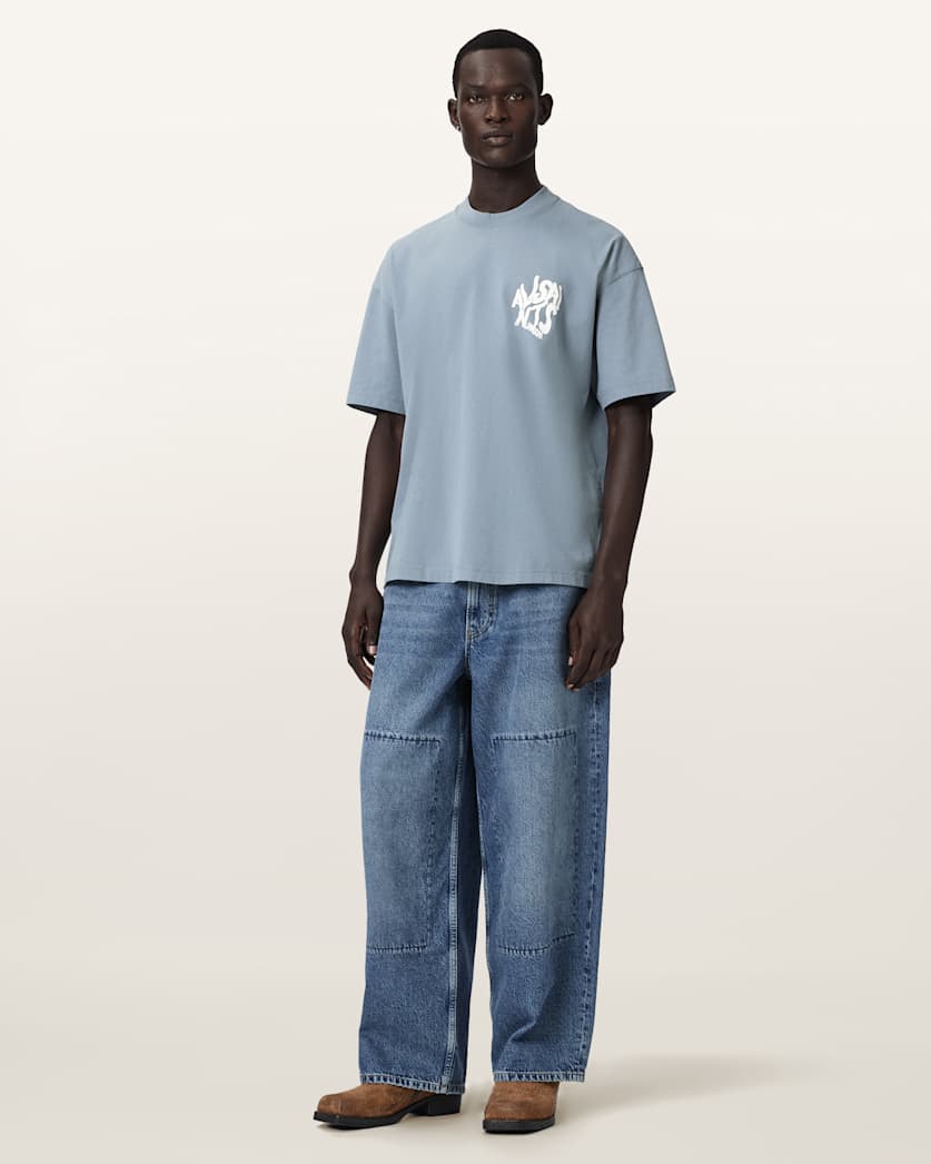 Orlando Logo Print Oversized T-Shirt