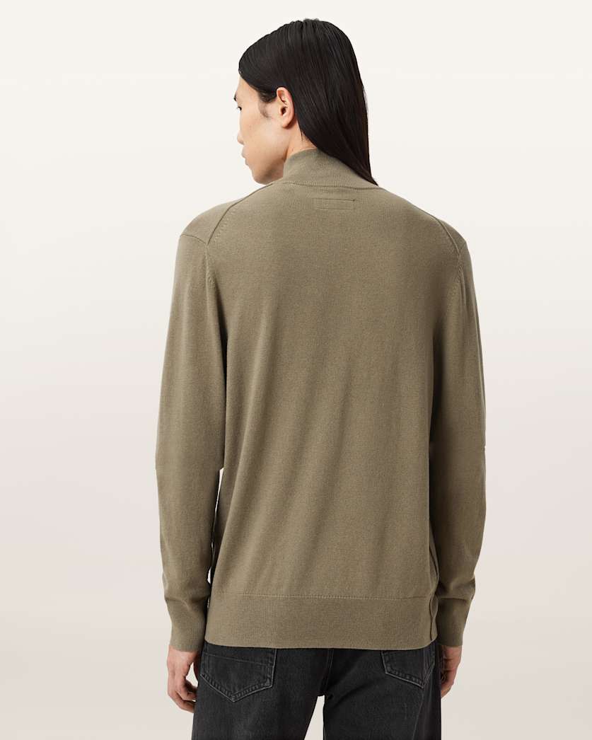 Kilburn Zip Funnel Neck Ramskull Jumper