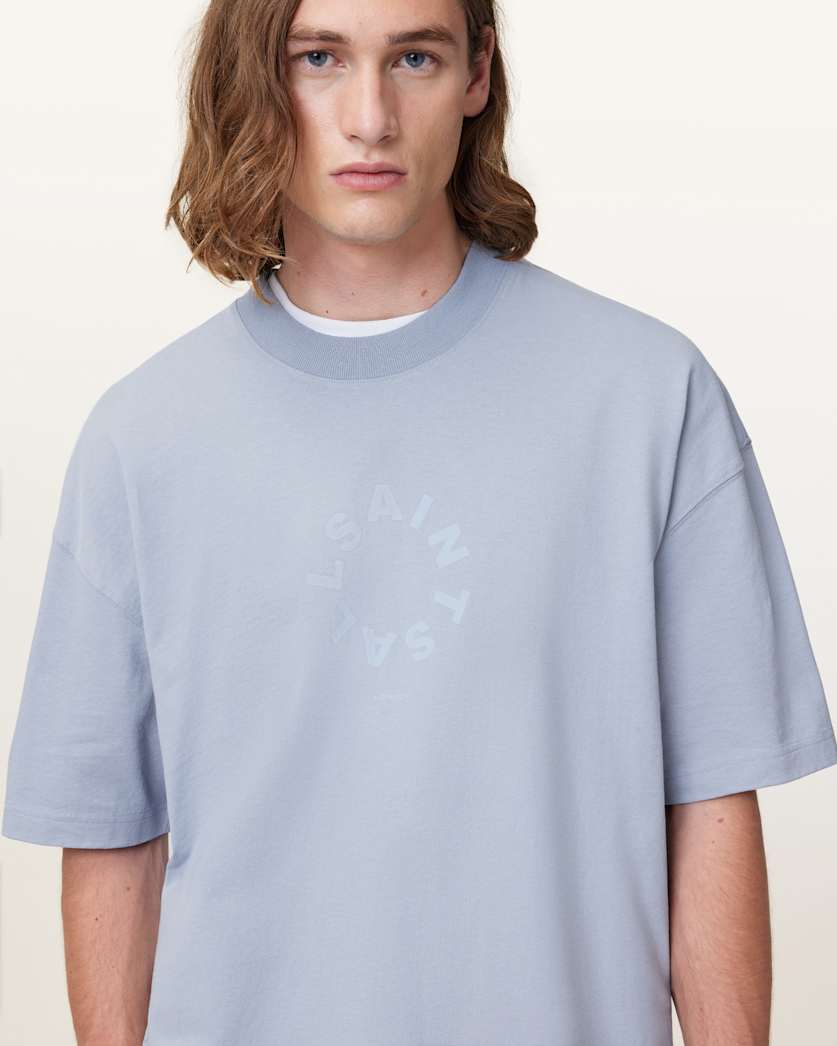 Tierra Oversized Crew Neck Logo T-Shirt