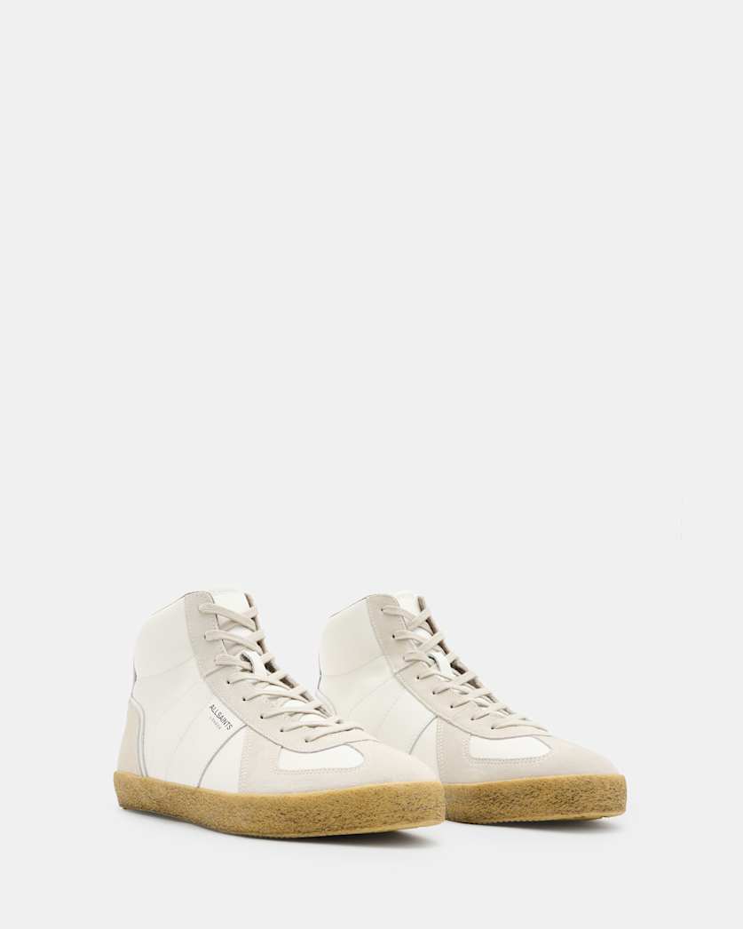 Jaimee High Top Leather Trainers