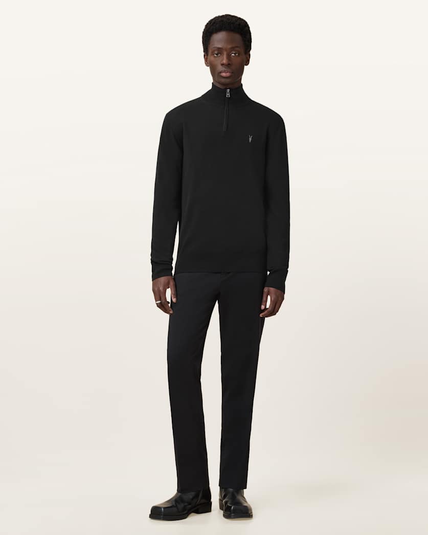 Kilburn Zip Funnel Neck Ramskull Jumper