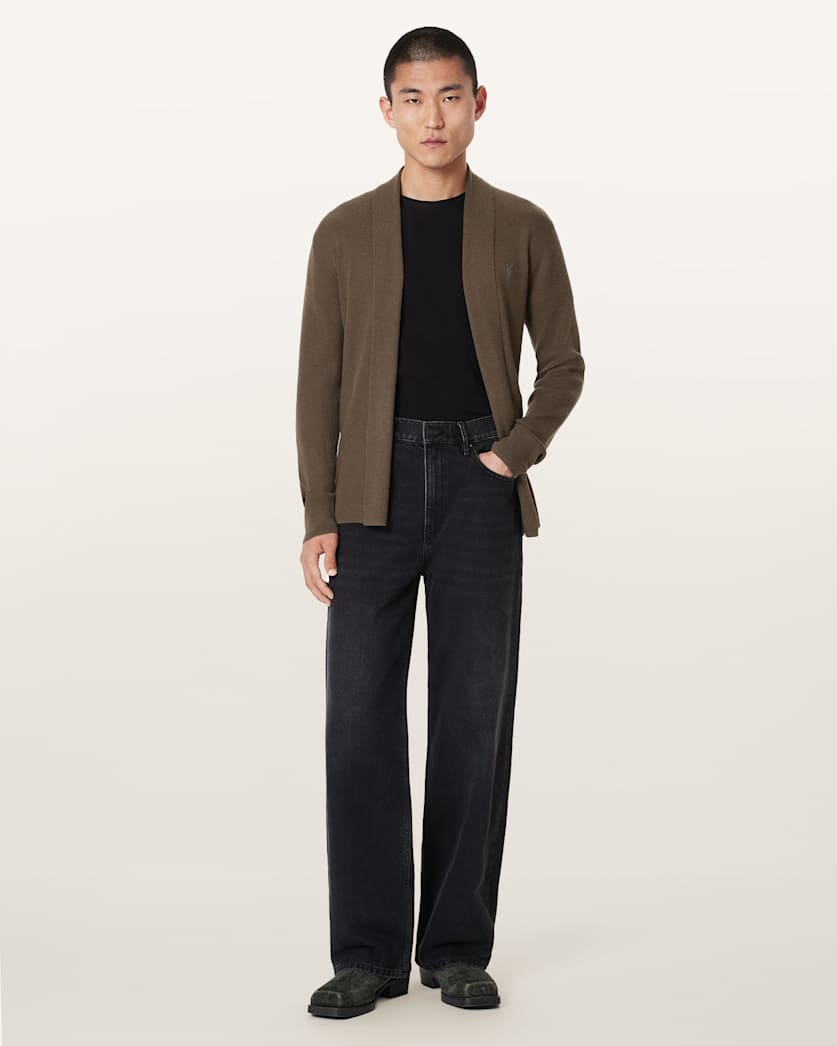 Mode Merino Ramskull Open Cardigan