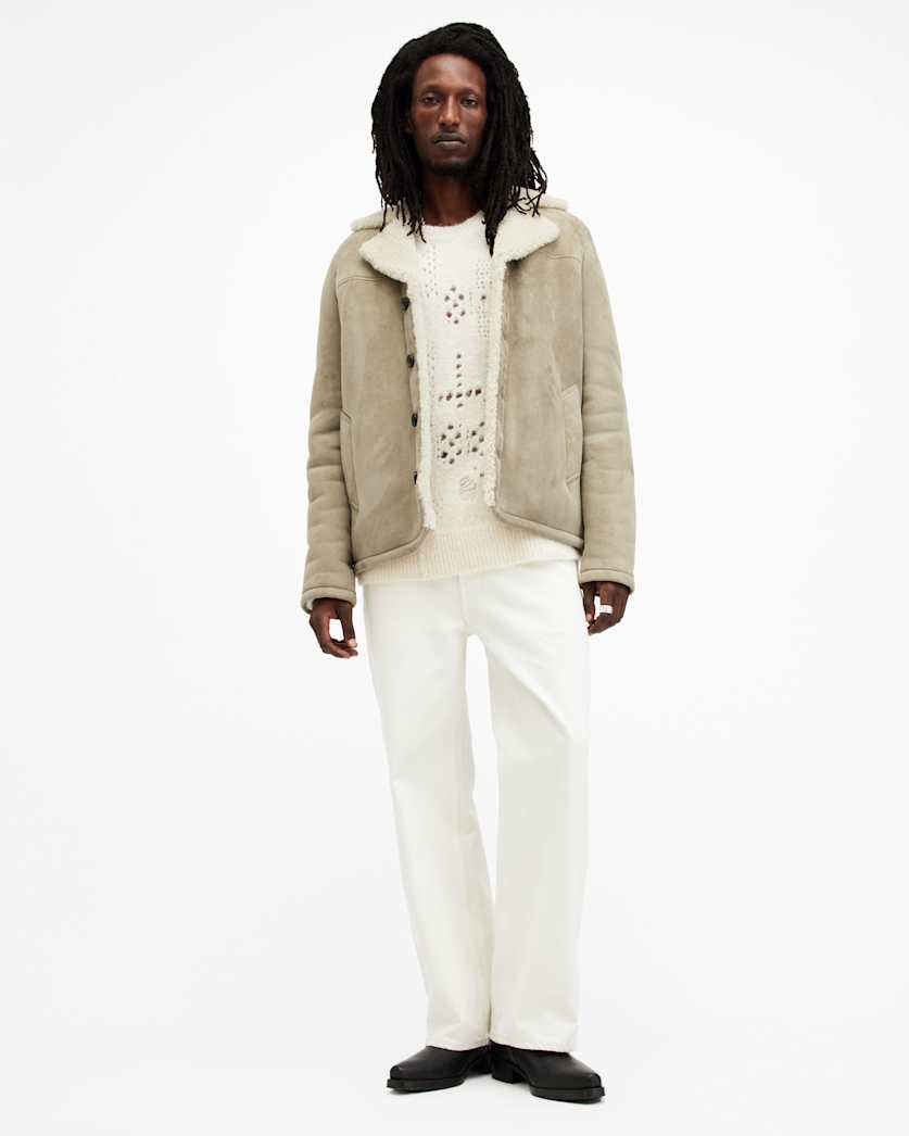 Paulson Relaxed Fit Shearling Coat