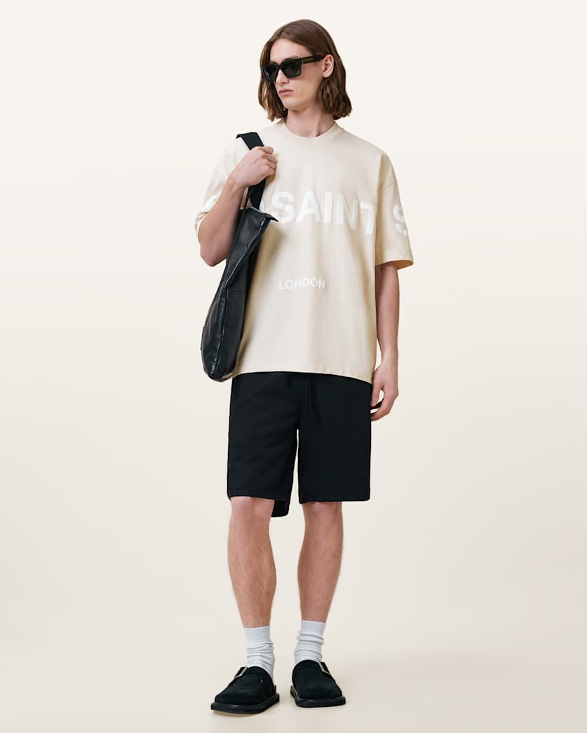 Biggy Oversized Logo Print T-Shirt