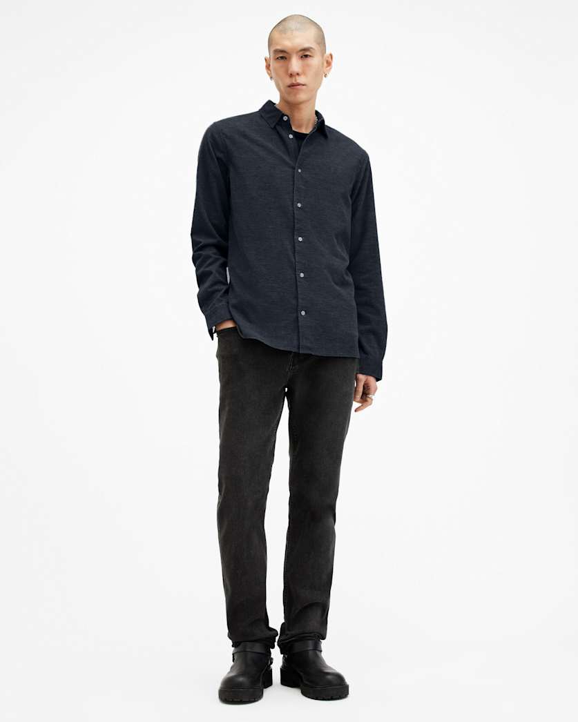 Lorella Textured Ramskull Shirt