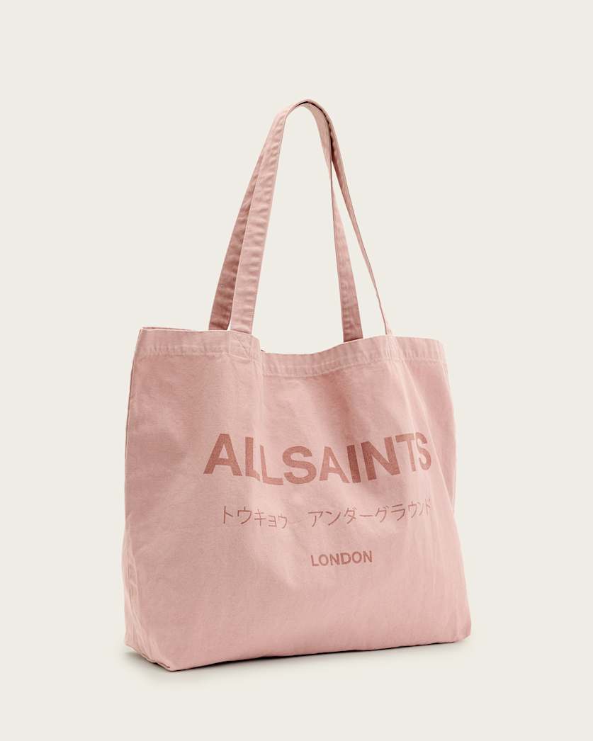 Underground Logo Printed Tote Bag