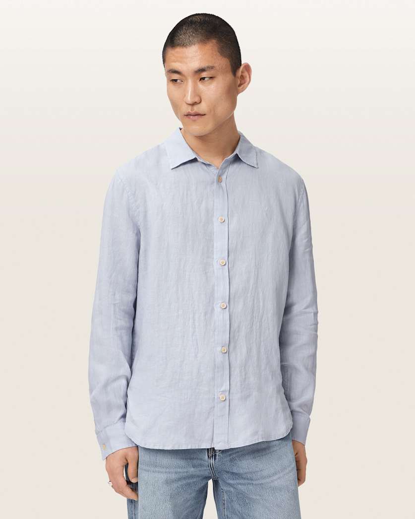 Loom Long Sleeve Linen Shirt