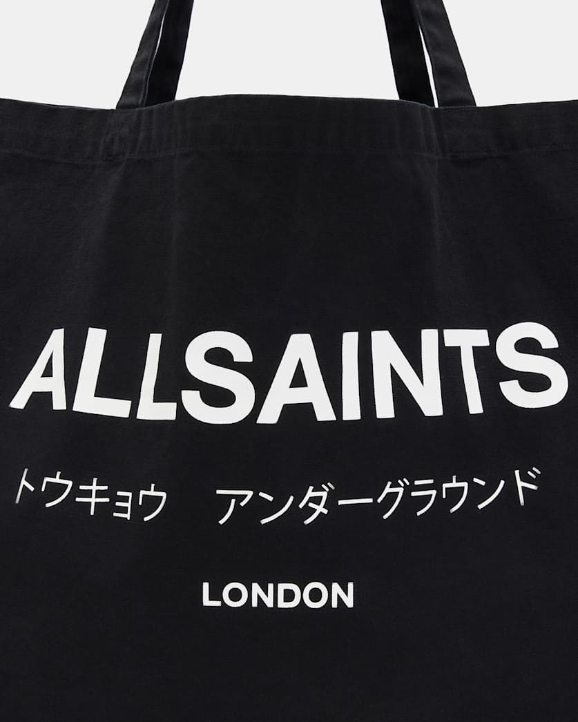 Underground Logo Printed Tote Bag