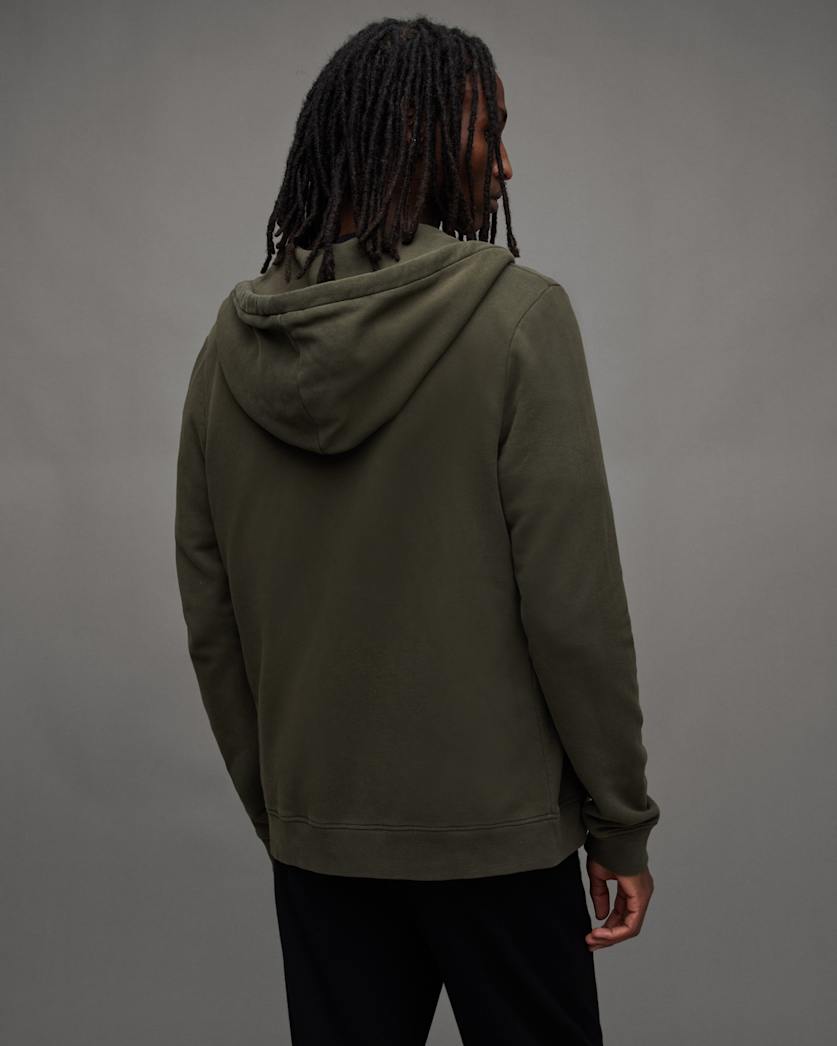 Raven Zip Up Ramskull Hoodie