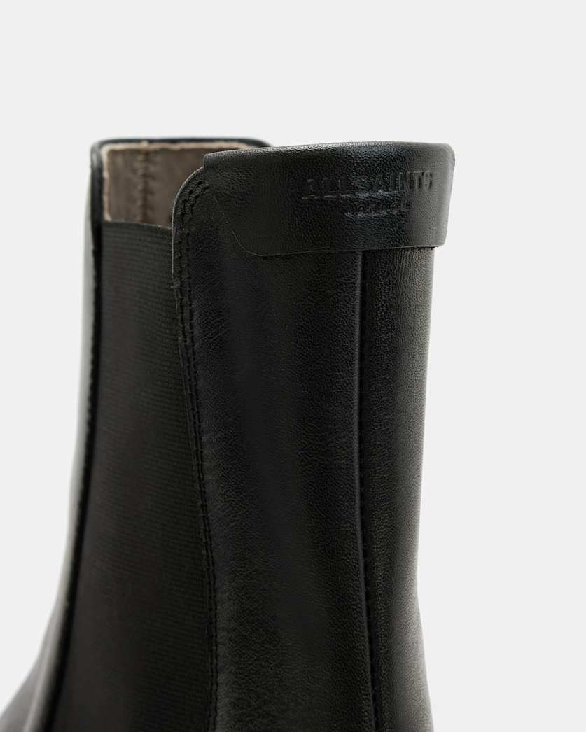 Steam Leather Chelsea Boots