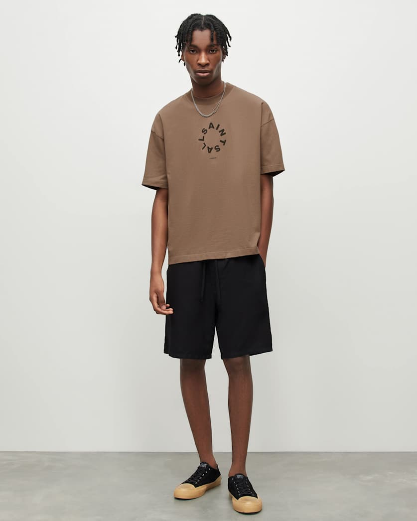 Tierra Oversized Crew Neck Logo T-Shirt