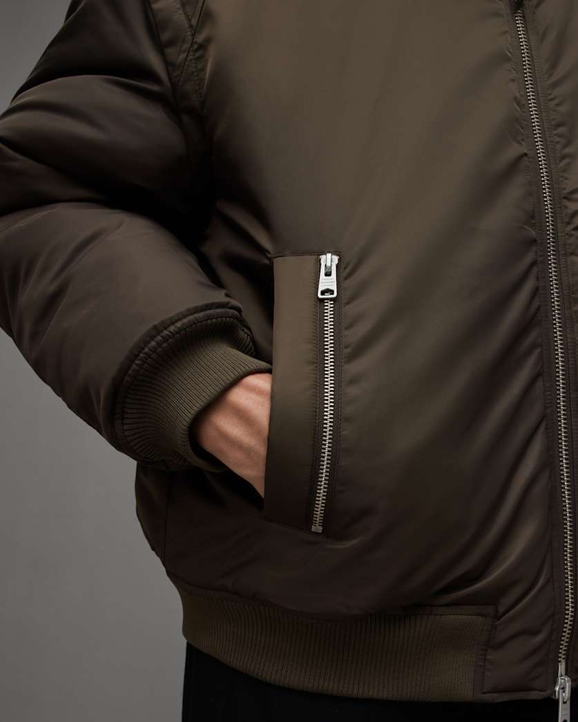 Akio 2-In-1 Recycled Quilt Bomber Jacket