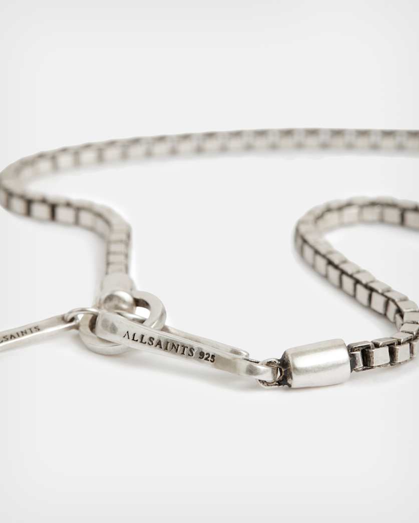 Roan Sterling Silver Box Chain Necklace