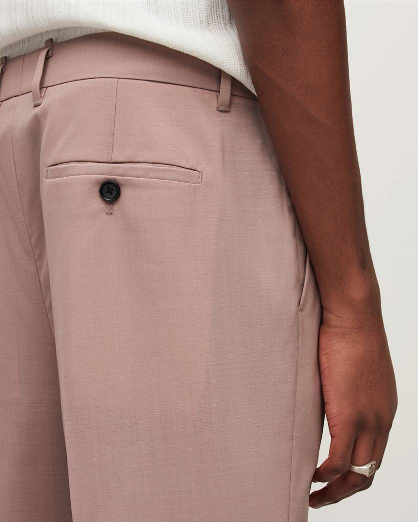 Santo Mid-Rise Cropped Tailored Trousers