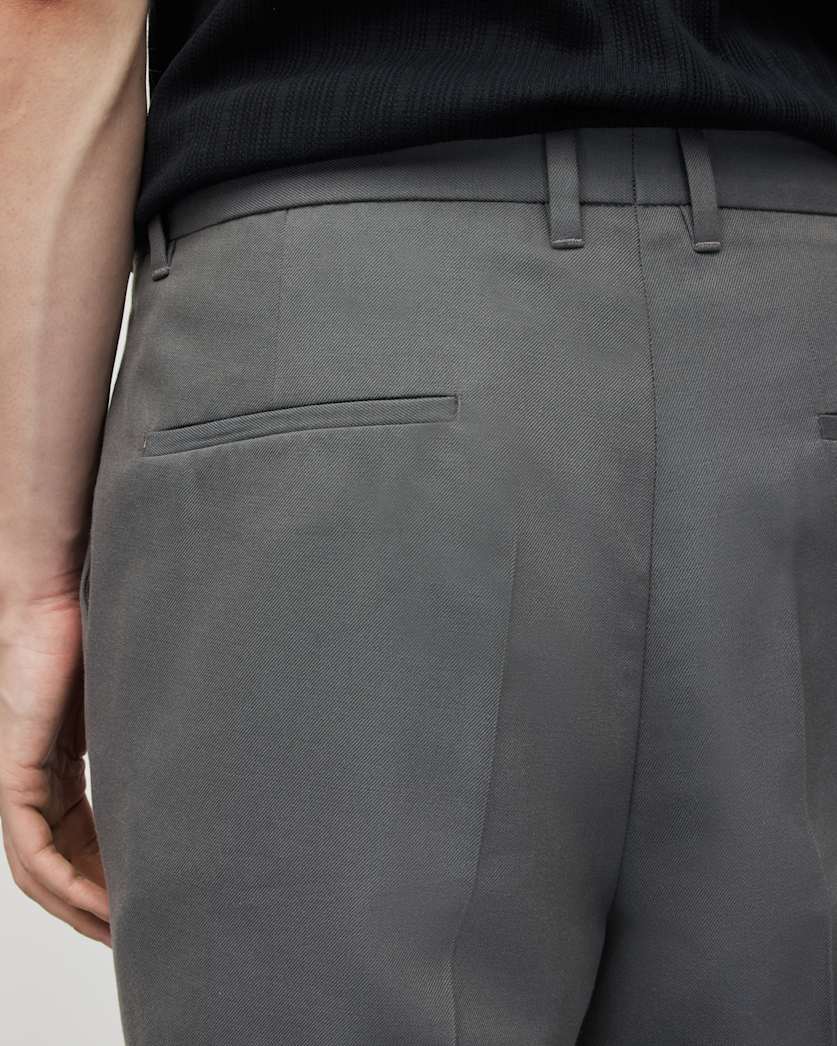 Tallis Slim Fit Cropped Trousers