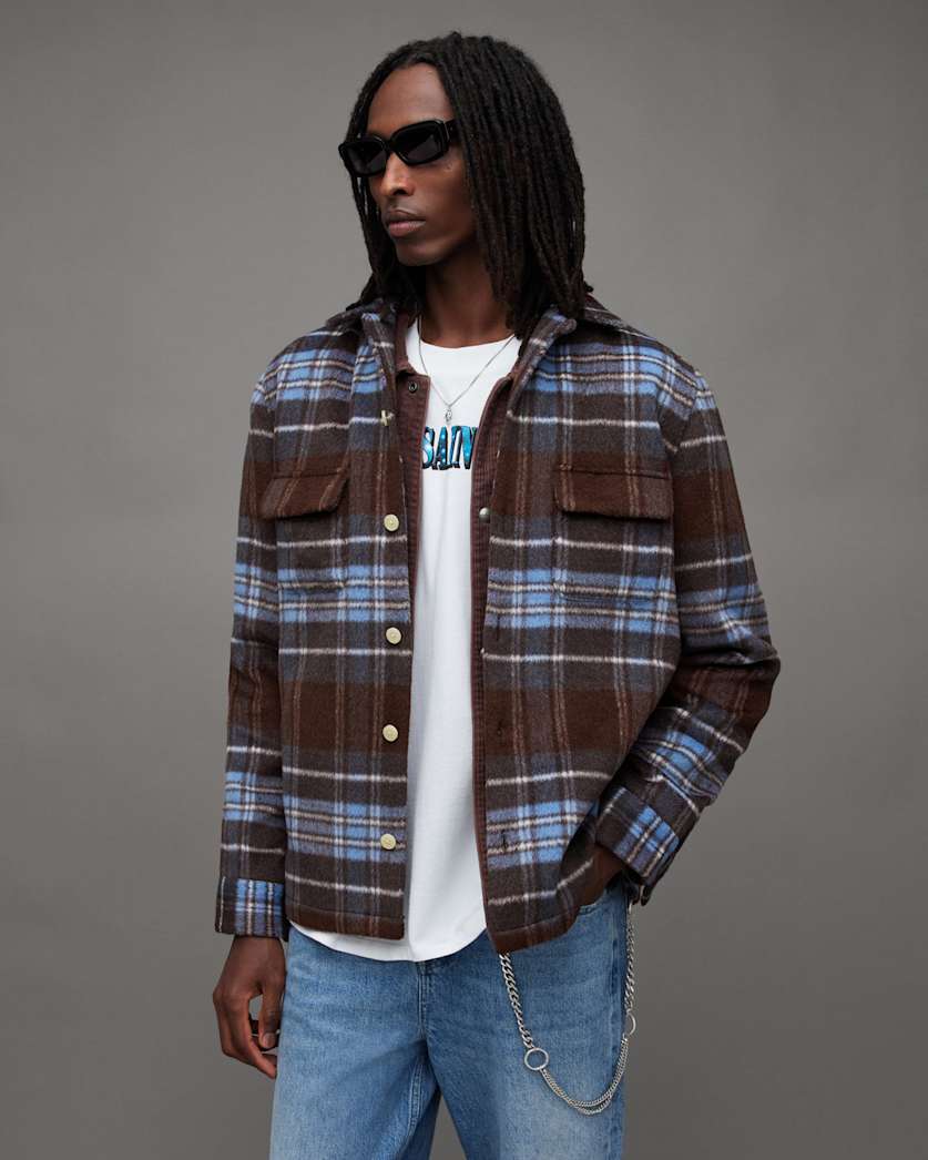 Triton Recycled Checked Overshirt