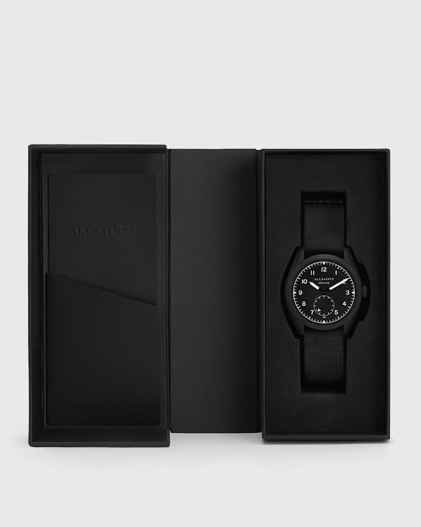 Untitled I Stainless Steel Nylon Watch