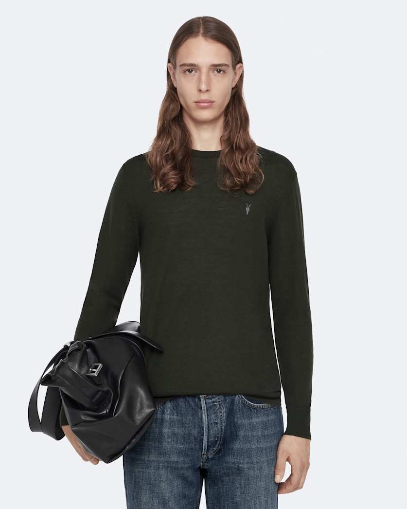 Mode Merino Crew Neck Ramskull Jumper