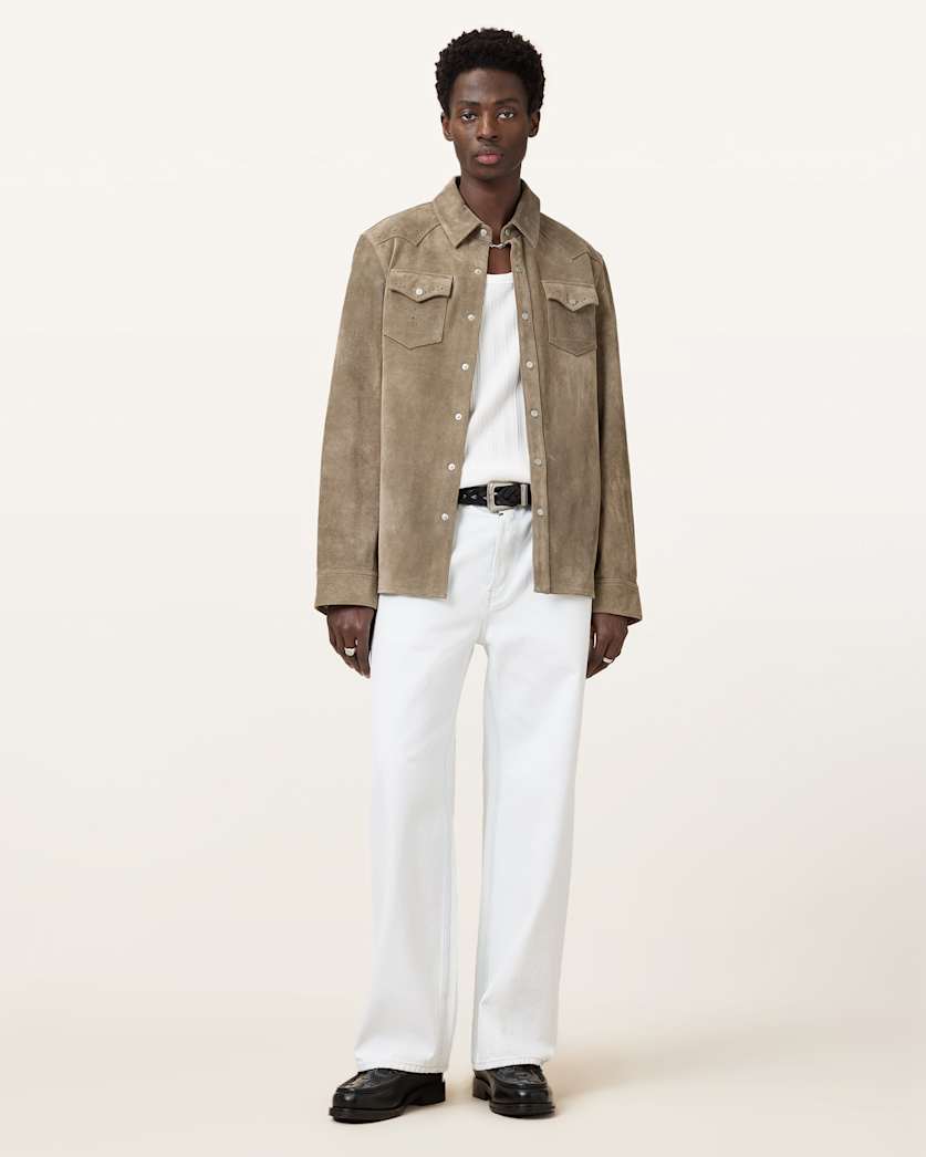 Goldendale Suede Western Shirt