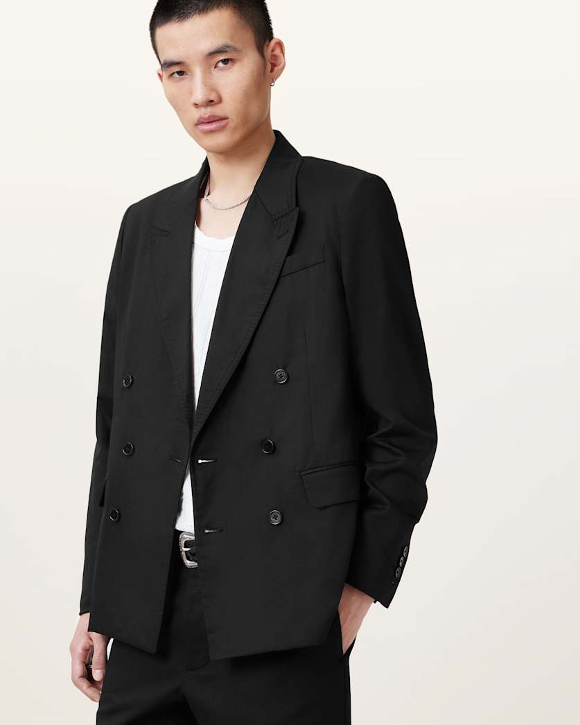 Newton Double Breasted Relaxed Blazer
