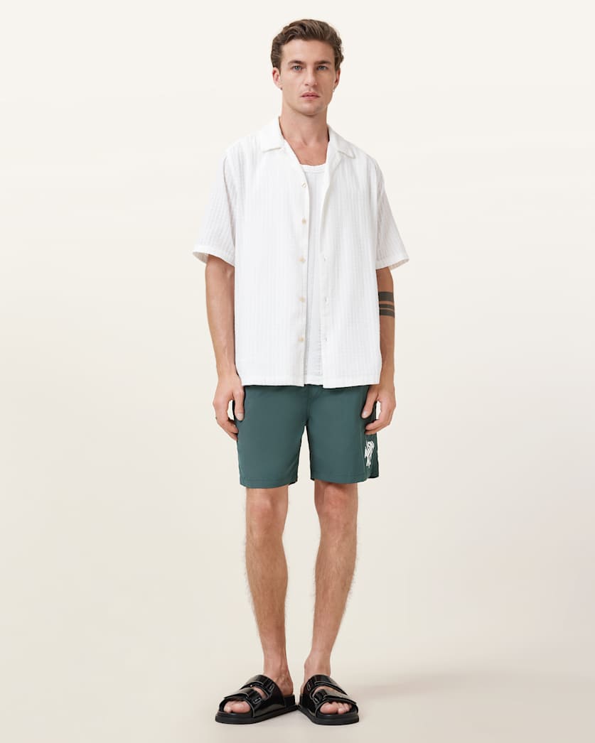 Orlando Slim Fit Printed Swim Shorts